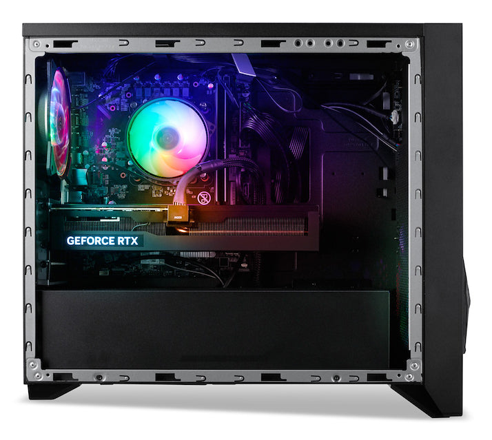 Acer Predator PO3-665_H810 Intel Core Ultra 7 265F 32 GB DDR4-SDRAM 1 TB SSD NVIDIA GeForce RTX 5060 Windows 11 Home Desktop PC Schwarz