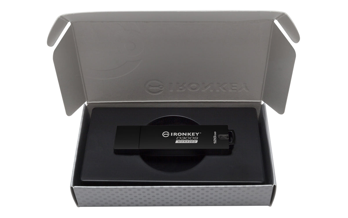 Kingston Technology IronKey 128GB D300S AES 256 XTS verschlüsselter USB-Stick