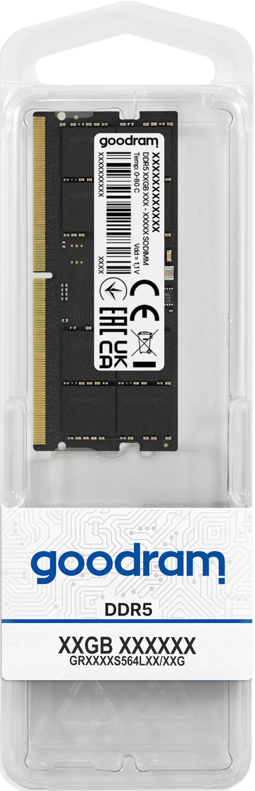 Goodram 16GB DDR5 5600MHz CL40 SR SODIMM Speichermodul 1 x 16 GB 262-pin SO-DIMM