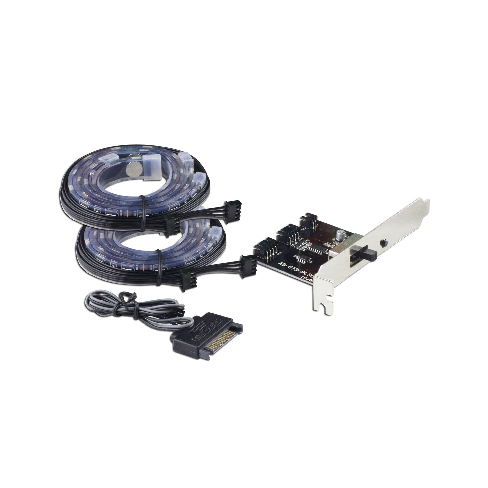 LC Power LED PC-Beleuchtung, 10 Farben