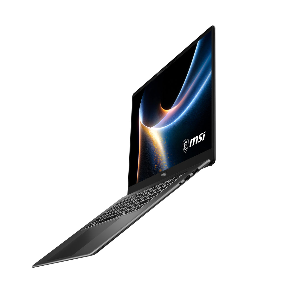 MSI Prestige 16 AI+ C3MG-010FR Copilot+ PC Intel Core Ultra X9 388H Laptop 40,6 cm (16") 2.8K 32 GB LPDDR5x-SDRAM 2 TB SSD Wi-Fi 7 (802.11be) Windows 11 Home Grau Französisch