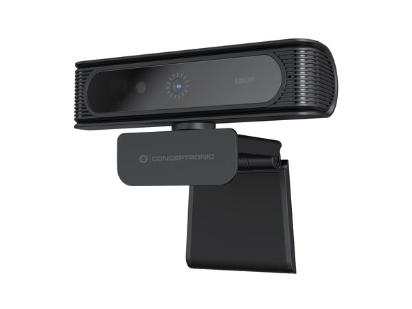 Conceptronic AMDIS09B 1080p Webcam mit Windows Hello Gesichtserkennung