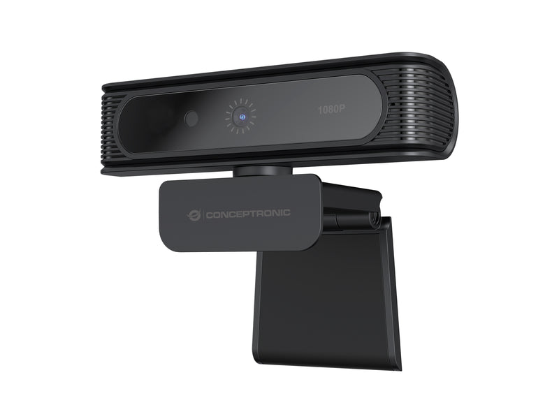 Conceptronic AMDIS09B 1080p Webcam mit Windows Hello Gesichtserkennung