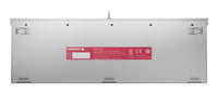 CHERRY MX 2.0S Tastatur Gaming USB QWERTZ Deutsch Weiß