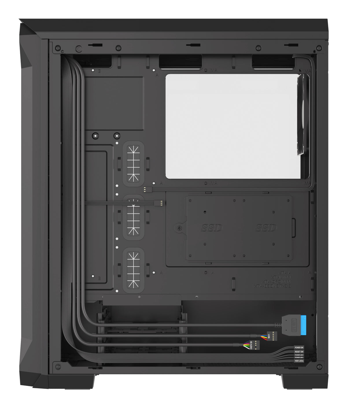 GENESIS Irid 505 Midi Tower Schwarz