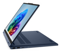 Lenovo IdeaPad 5 2-in-1 15AGP11 Copilot+ PC AMD Ryzen AI 5 430 Hybrid (2-in-1) 38,9 cm (15.3") Touchscreen WUXGA 16 GB DDR5-SDRAM 512 GB SSD Wi-Fi 7 (802.11be) Windows 11 Home Blau Deutsch