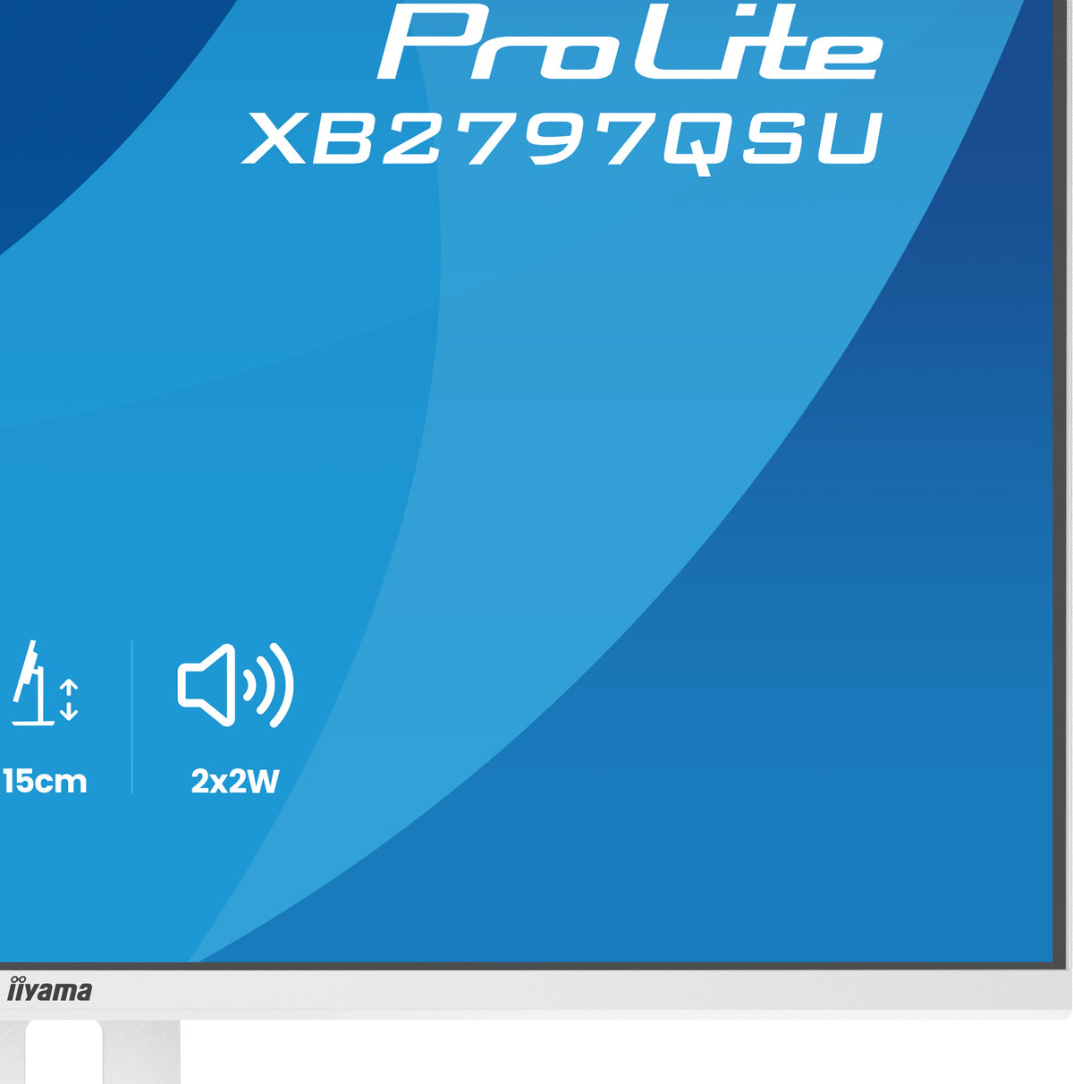 iiyama ProLite XB2797QSU-W1 Computerbildschirm 68,6 cm (27") 2560 x 1440 Pixel Quad HD LED Weiß