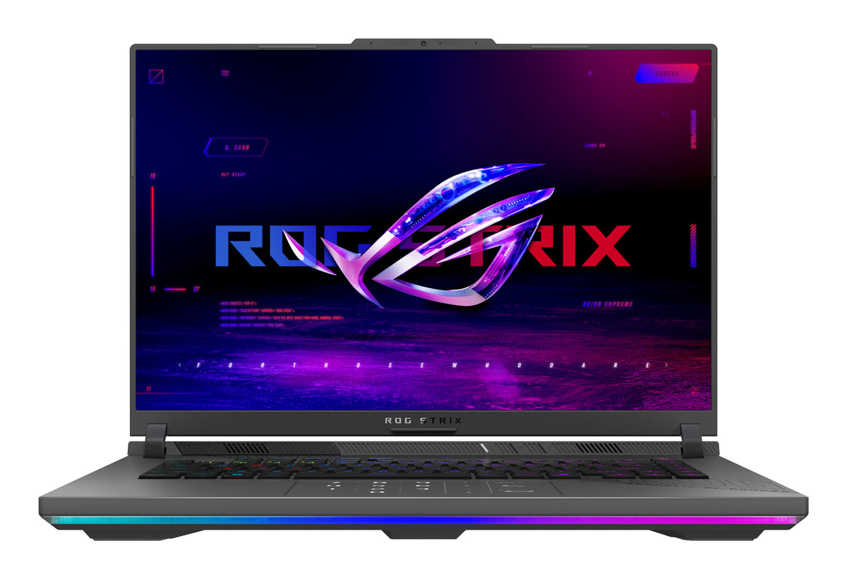 ASUS ROG Strix G16 G614PP-RV031W AMD Ryzen™ 9 8940HX Laptop 40,6 cm (16") WUXGA 16 GB DDR5-SDRAM 1 TB SSD NVIDIA GeForce RTX 5070 Wi-Fi 6E (802.11ax) Windows 11 Home Deutsch Grau