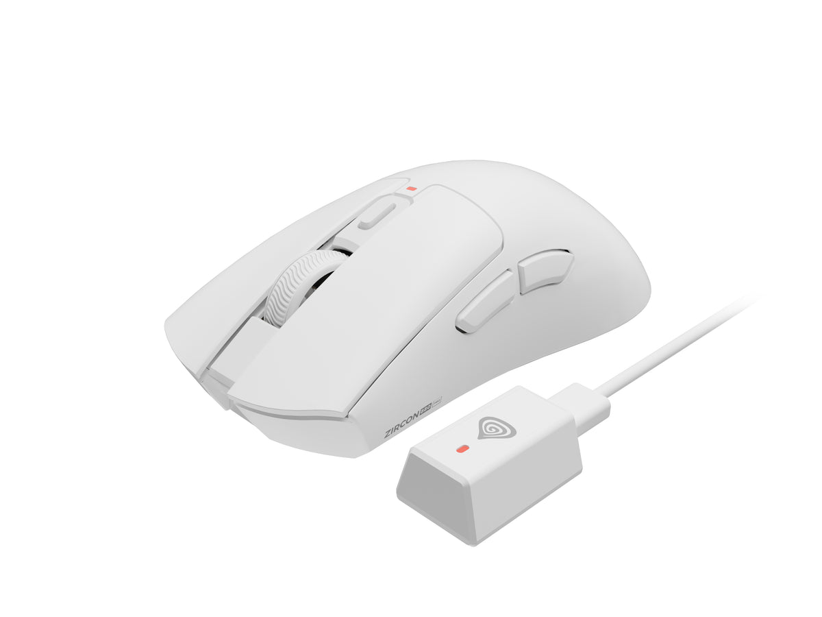 GENESIS Zircon 880 Pro Maus Gaming Rechts RF Wireless + Bluetooth + USB Type-C Optisch 30000 DPI