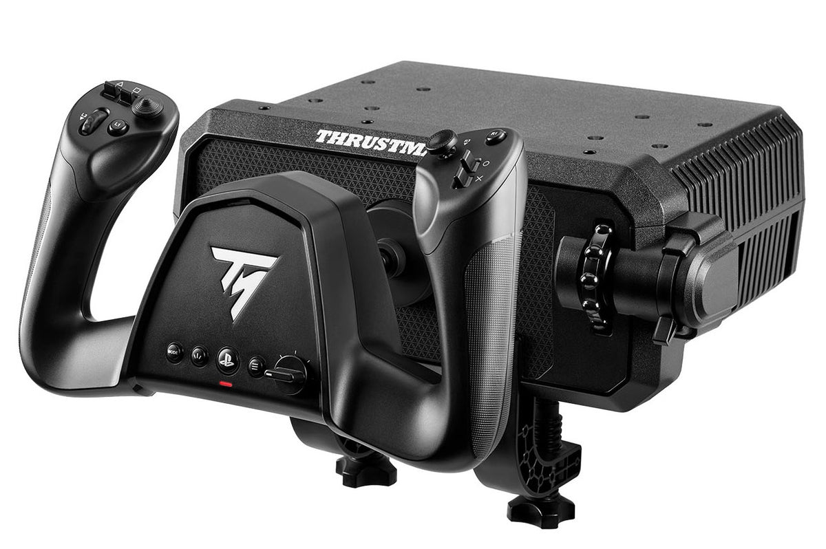 Thrustmaster TCA SKY YOKE Schwarz USB Flugsimulation Analog / Digital PC, PlayStation 5