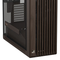 ASUS ProArt PA602 Wood Edition Retro Brown - Tempered Glass Panel Midi Tower Braun
