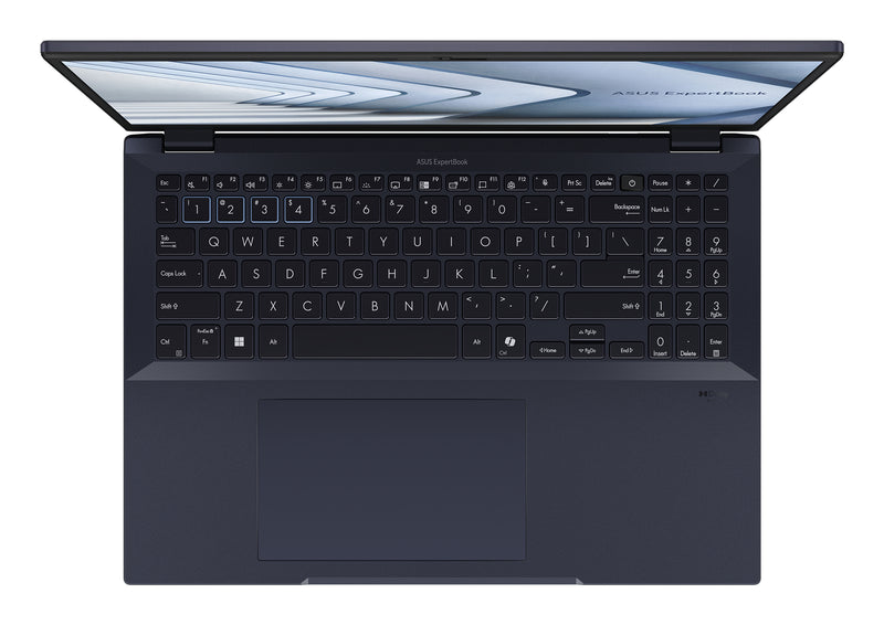 ASUS ExpertBook B5 B5604CMA-QW0054X Intel Core Ultra 5 125U Laptop 40,6 cm (16") WUXGA 16 GB DDR5-SDRAM 512 GB SSD Wi-Fi 6E (802.11ax) Windows 11 Pro Deutsch Schwarz