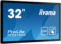iiyama ProLite TF3215MC-B2 Computerbildschirm 80 cm (31.5") 1920 x 1080 Pixel Full HD LED Touchscreen Kiosk Schwarz