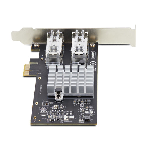 StarTech STARTECH.COM 2-Port GbE SFP Netzwerkkarte PCIe 2.0 x1 Intel I350-AM2 2x 1GbE 1000BASE