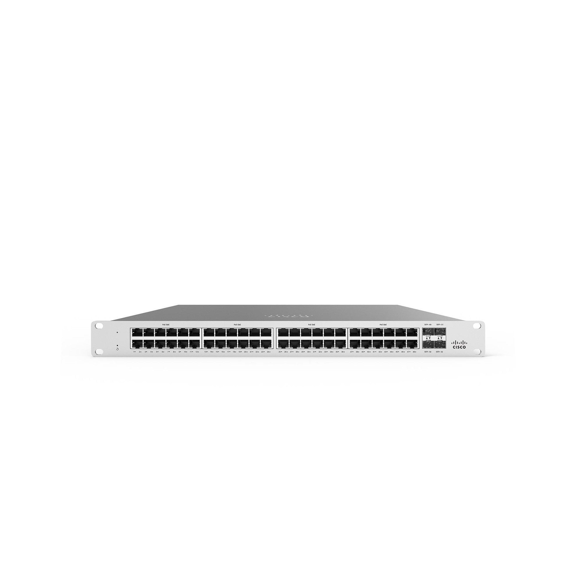 Meraki MS125-48FP: 48 Port Cloud Managed SW