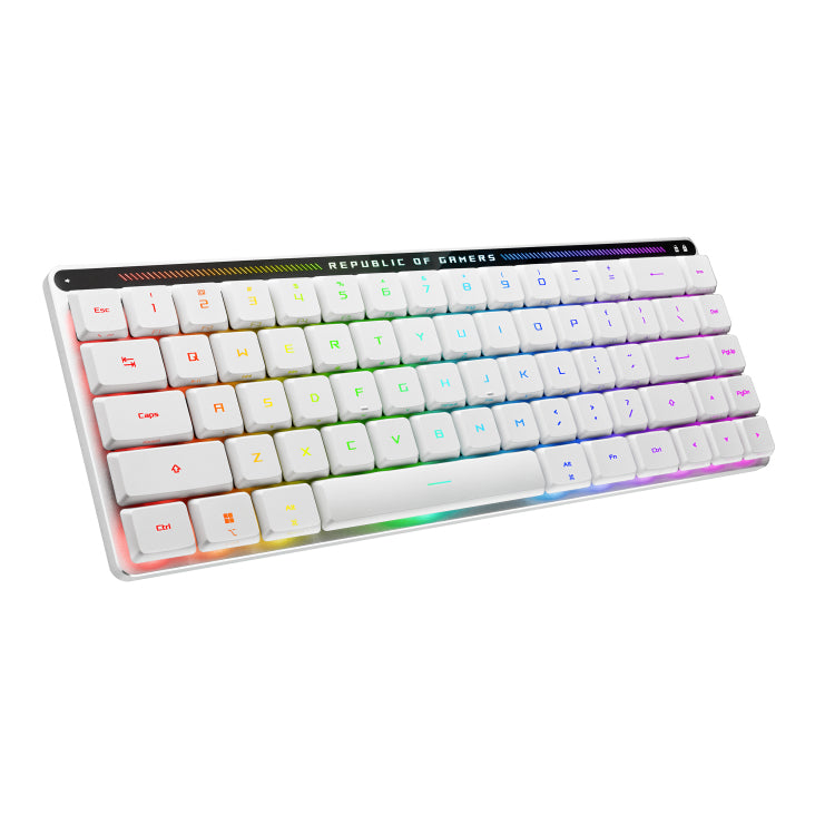 ASUS ROG Falchion RX Low Profile Tastatur Gaming USB + RF Wireless + Bluetooth QWERTZ Weiß