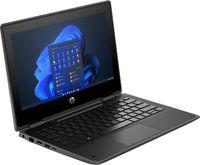 HP Pro x360 Fortis G11 Intel® N N200 Hybrid (2-in-1) 29,5 cm (11.6") Touchscreen HD 16 GB DDR4-SDRAM 256 GB SSD Wi-Fi 6E (802.11ax) Windows 11 Pro Schwarz