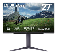 LG 27GS85QX-B Computerbildschirm 68,6 cm (27") 2560 x 1440 Pixel Quad HD LCD Schwarz