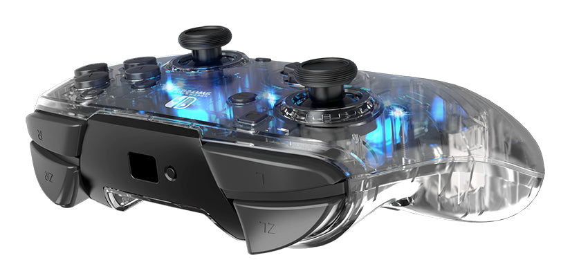 PDP Afterglow Schwarz, Transparent Gamepad Analog / Digital Nintendo Switch, Nintendo Switch Lite, Nintendo Switch OLED