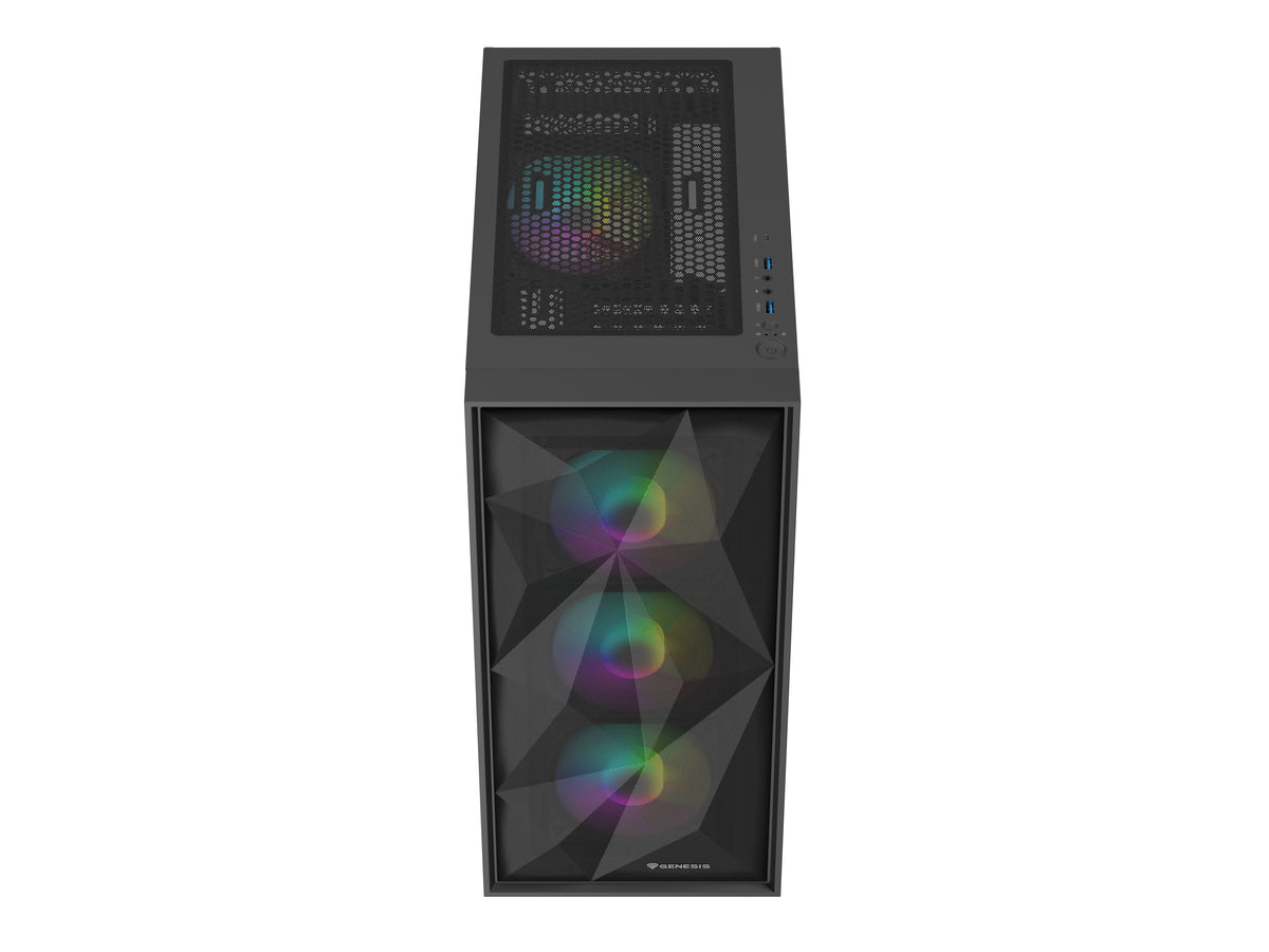 GENESIS Diaxid 605 ARGB Midi Tower Schwarz