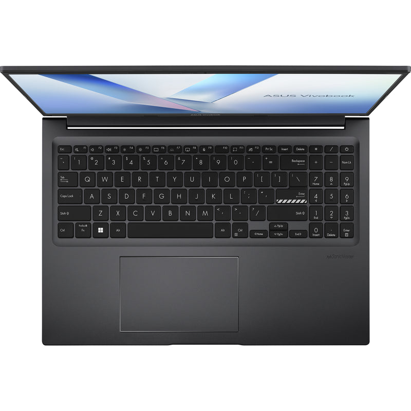 ASUS Vivobook X1605VAPBF Intel Core 9 270H Laptop 40,6 cm (16") Full HD 8 GB DDR5-SDRAM 1 TB SSD Wi-Fi 6 (802.11ax) Windows 11 Home Schwarz