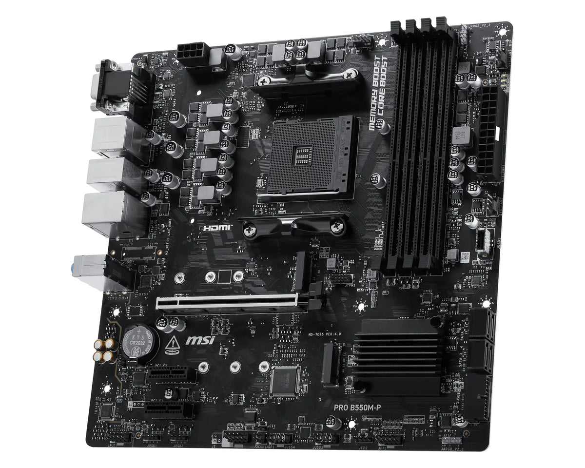 MSI PRO B550M-P Motherboard AMD B550 Sockel AM4 ATX