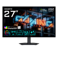 GIGABYTE MO27Q28GR 27” Glossy WOLED QHD Gaming-Monitor - 2560 x 1440, 280Hz, 0.03ms, 335 cd/m², Display HDR True Black 500, HDMI 2.1, DisplayPort 1.4