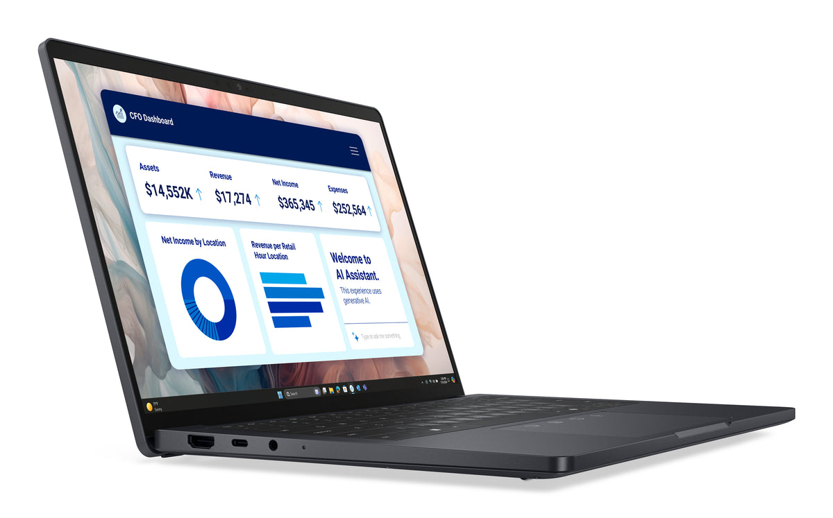 DELL Pro 13 Premium PA13250 Copilot+ PC Intel Core Ultra 7 268V Laptop 33,8 cm (13.3") Touchscreen Quad HD+ 32 GB LPDDR5x-SDRAM 512 GB SSD Wi-Fi 7 (802.11be) Windows 11 Pro Schweiz Grau