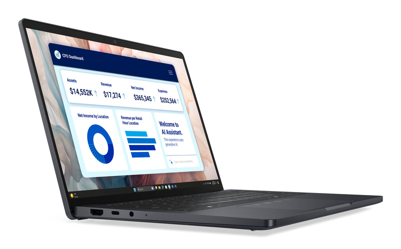 DELL Pro 13 Premium PA13250 Copilot+ PC Intel Core Ultra 5 236V Laptop 33,8 cm (13.3") Full HD+ 16 GB LPDDR5x-SDRAM 512 GB SSD Wi-Fi 7 (802.11be) Windows 11 Pro Schweiz Grau