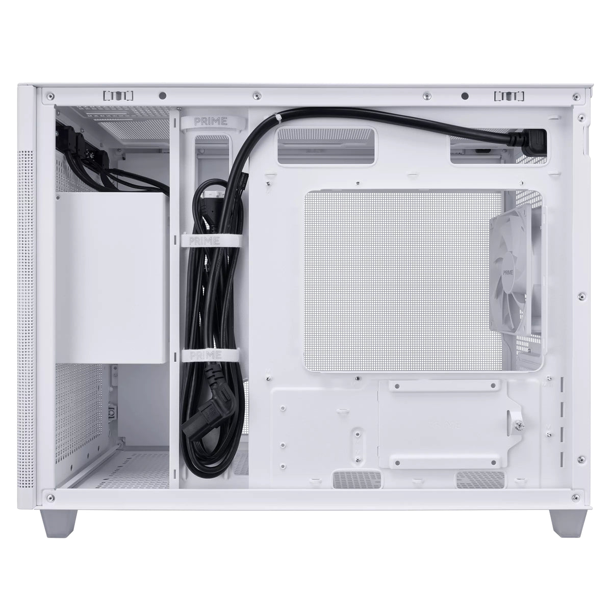 ASUS Prime AP201 MicroATX Mini Tower Weiß