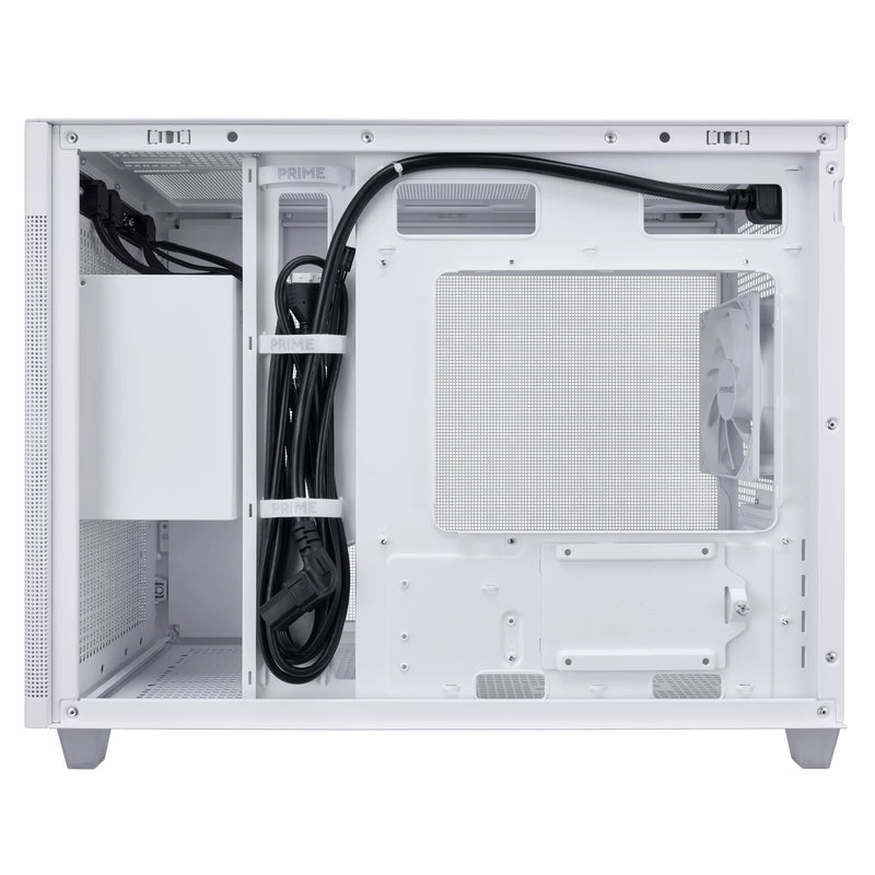 ASUS Prime AP201 MicroATX Mini Tower Weiß