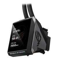 ASUS ROG Strix SLC IV 360 ARGB LCD Prozessor Flüssigkeitskühlung 12 cm Schwarz 1 Stück(e)