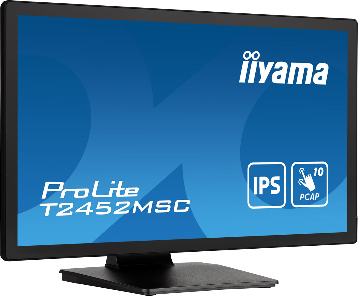 iiyama ProLite T2452MSC-B1 Computerbildschirm 60,5 cm (23.8") 1920 x 1080 Pixel Full HD LCD Touchscreen Multi-Nutzer Schwarz