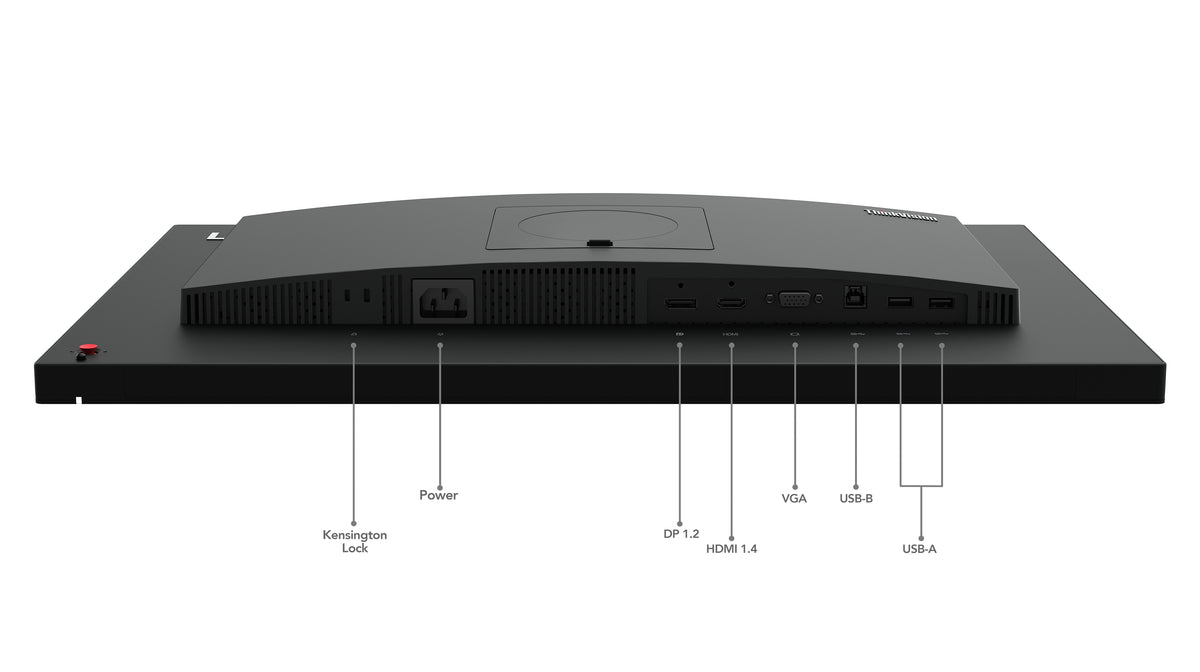 Lenovo ThinkVision T24v-30 Computerbildschirm 60,5 cm (23.8") 1920 x 1080 Pixel Full HD LED Schwarz