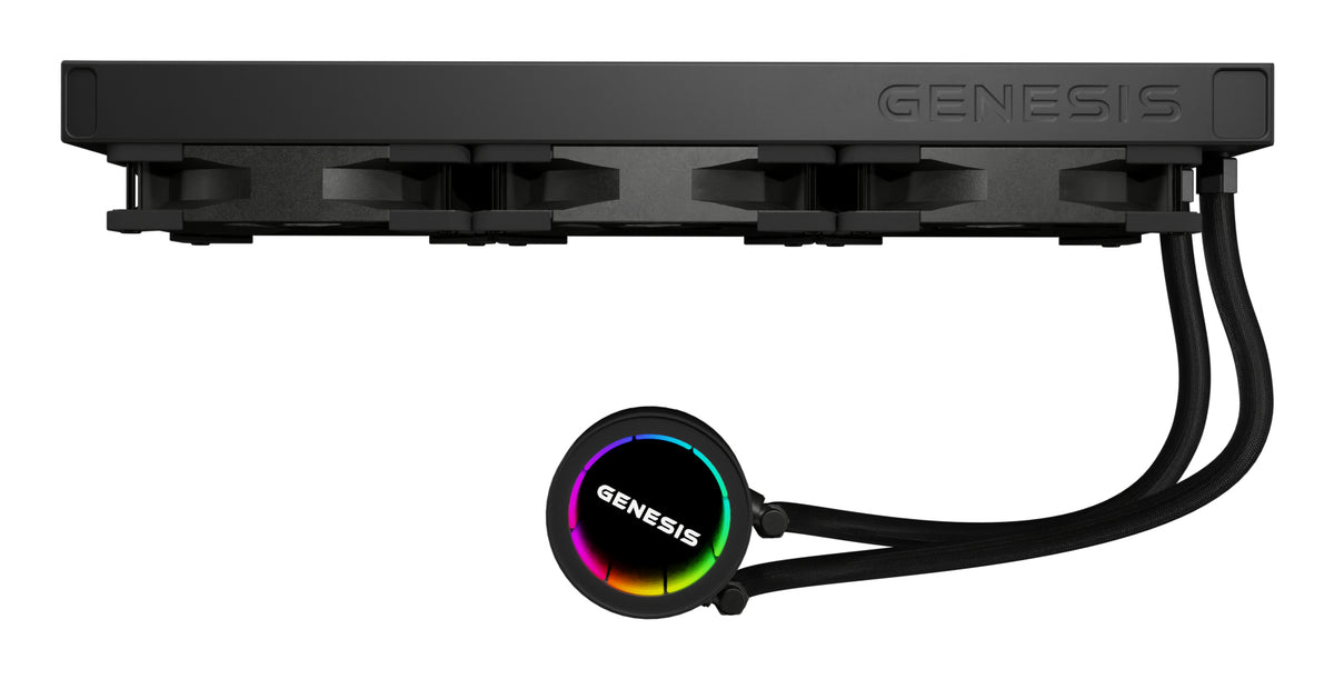 GENESIS NLG-2321 Computerkühlsystem Prozessor All-in-One-Flüssigkeitskühler Schwarz