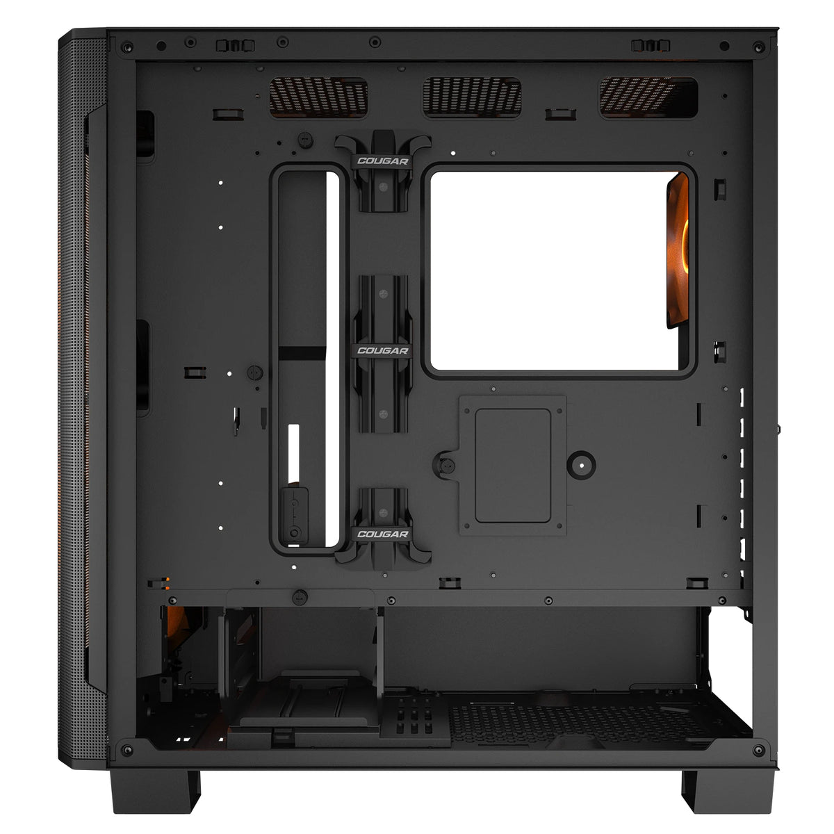COUGAR Gehäuse Midi-Tower, Airface FLO, ARGB, Schwarz