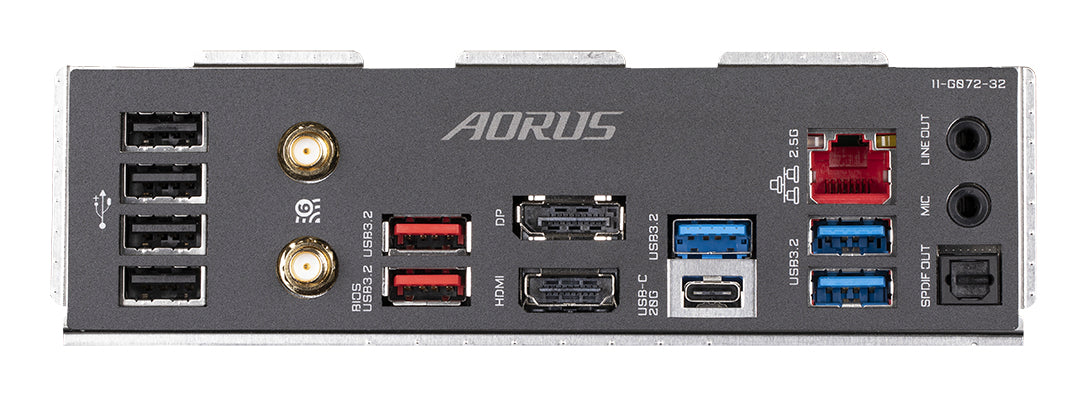 GIGABYTE Z790 AORUS ELITE AX Motherboard - Unterstützt Intel Core 14. Generation CPUs, 16*+2+1 Phasen Digital VRM, bis zu 7600MHz DDR5 (OC), 4xPCIe 4.0 M.2, Wi-Fi 6E, 2.5GbE LAN, USB 3.2 Gen 2x2