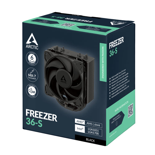 K Cooler Arctic Freezer 36-S Black