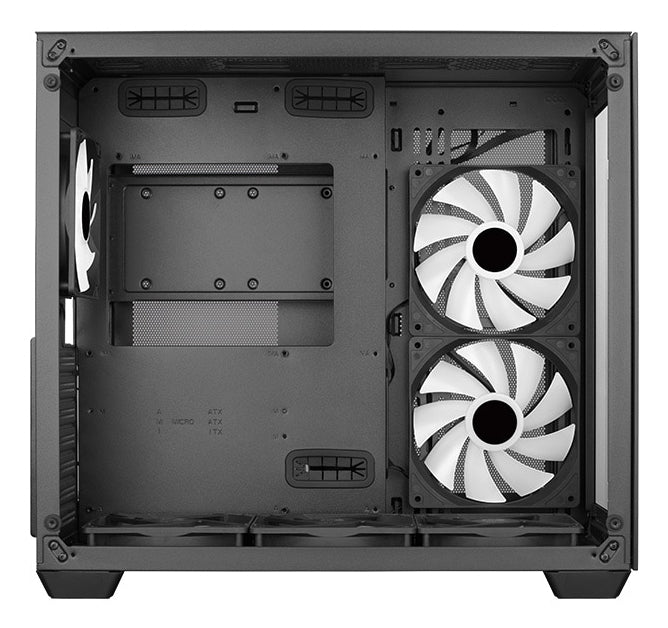 Aerocool Dryft Midi Tower Schwarz