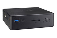 Shuttle Nano PC NC10U5 , Intel i5-8265U, 1x HDMI, 1x DP, 1x 2.5" bay, 1x M.2, 1x LAN, 1x COM, Wifi, 24/7 Dauerbetrieb, inkl. VESA & Stand