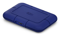 Seagate STNA2000400 Externes Solid State Drive Thunderbolt-Technologie 2 TB USB Typ-C Blau