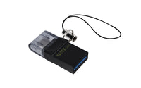 Kingston Technology DataTraveler microDuo3 G2 USB-Stick 128 GB USB Type-A / Micro-USB 3.2 Gen 1 (3.1 Gen 1) Schwarz