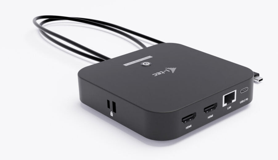 i-tec Docking station USB-C Dual HDMI con Power Delivery 100 W