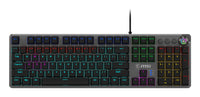 MSI FORGE GK310 RED DE Tastatur Gaming USB QWERTY Deutsch Schwarz