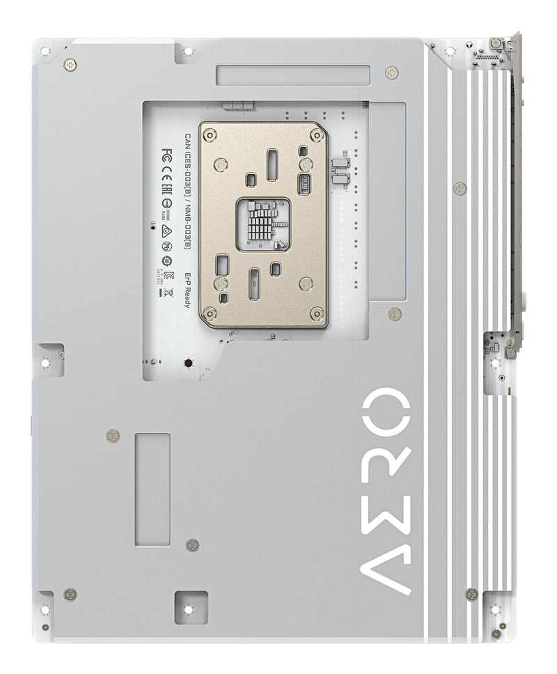 GIGABYTE X870E AERO X3D WOOD Mainboard - Unterstützt AMD Ryzen 9000 CPUs, digitales 16+2+2-Phasen-VRM, bis zu 9000Hz DDR5 (O.C.), 2xPCIe 5.0 + 2xPCIe 4.0, Wi-Fi 7, 5GbE LAN, USB 4