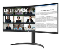 LG 34WR55QK-B Computerbildschirm 86,4 cm (34") 3440 x 1440 Pixel Wide Quad HD Schwarz