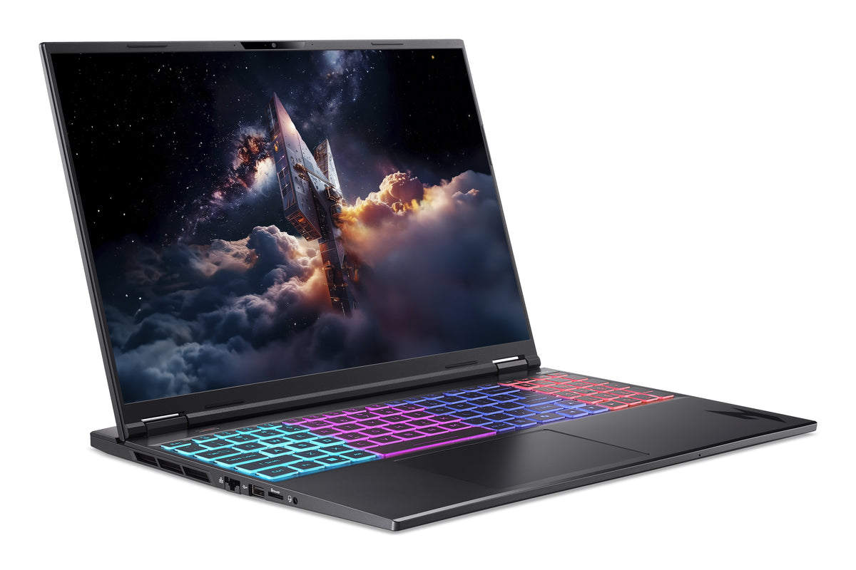 Acer Nitro 16S AI AN16S-61-R37P AMD Ryzen AI 7 PRO 350 Laptop 40,6 cm (16") WQXGA 16 GB DDR5-SDRAM 1 TB SSD NVIDIA GeForce RTX 5050 Wi-Fi 6E (802.11ax) Windows 11 Home Deutsch Schwarz