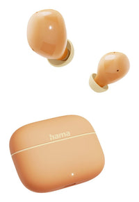 Hama Freedom Buddy II Kopfhörer True Wireless Stereo (TWS) im Ohr Anrufe/Musik Bluetooth Orange