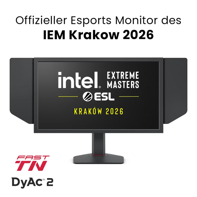 ZOWIE XL2566X+ Computerbildschirm 62,2 cm (24.5") 1920 x 1080 Pixel Full HD Schwarz