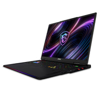 MSI Raider 18 Max HX A2WJ-1074 Intel Core Ultra 9 290HX Plus Laptop 45,7 cm (18") WQUXGA 64 GB DDR5-SDRAM 2 TB SSD NVIDIA GeForce RTX 5090 Wi-Fi 7 (802.11be) Windows 11 Home Schwarz Deutsch